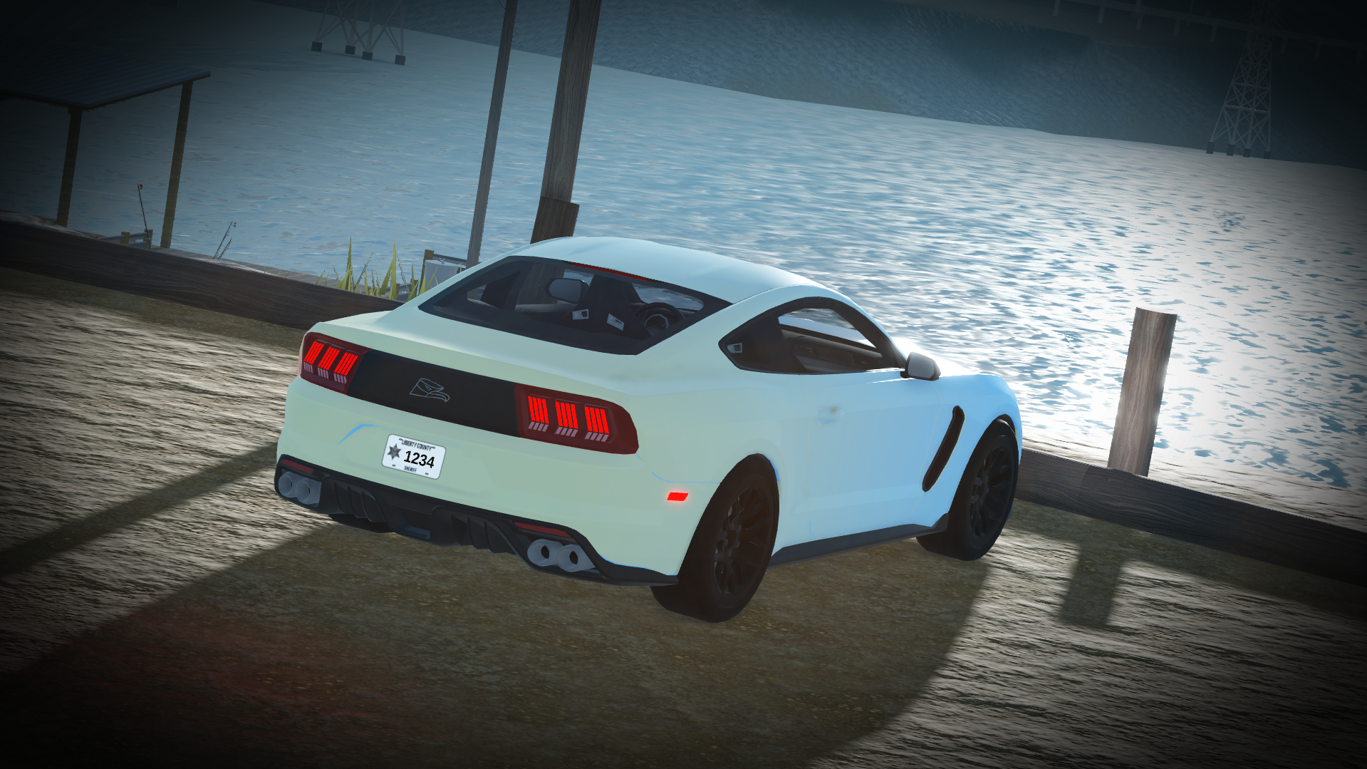 Summer wrapped vehicle livery